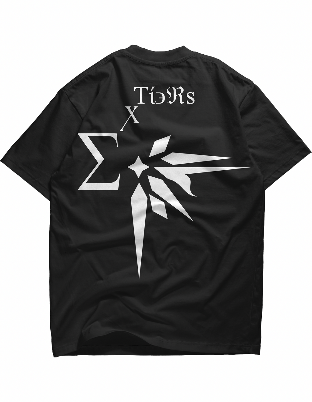 Type 2 Variant Signature Design Black T-Shirt