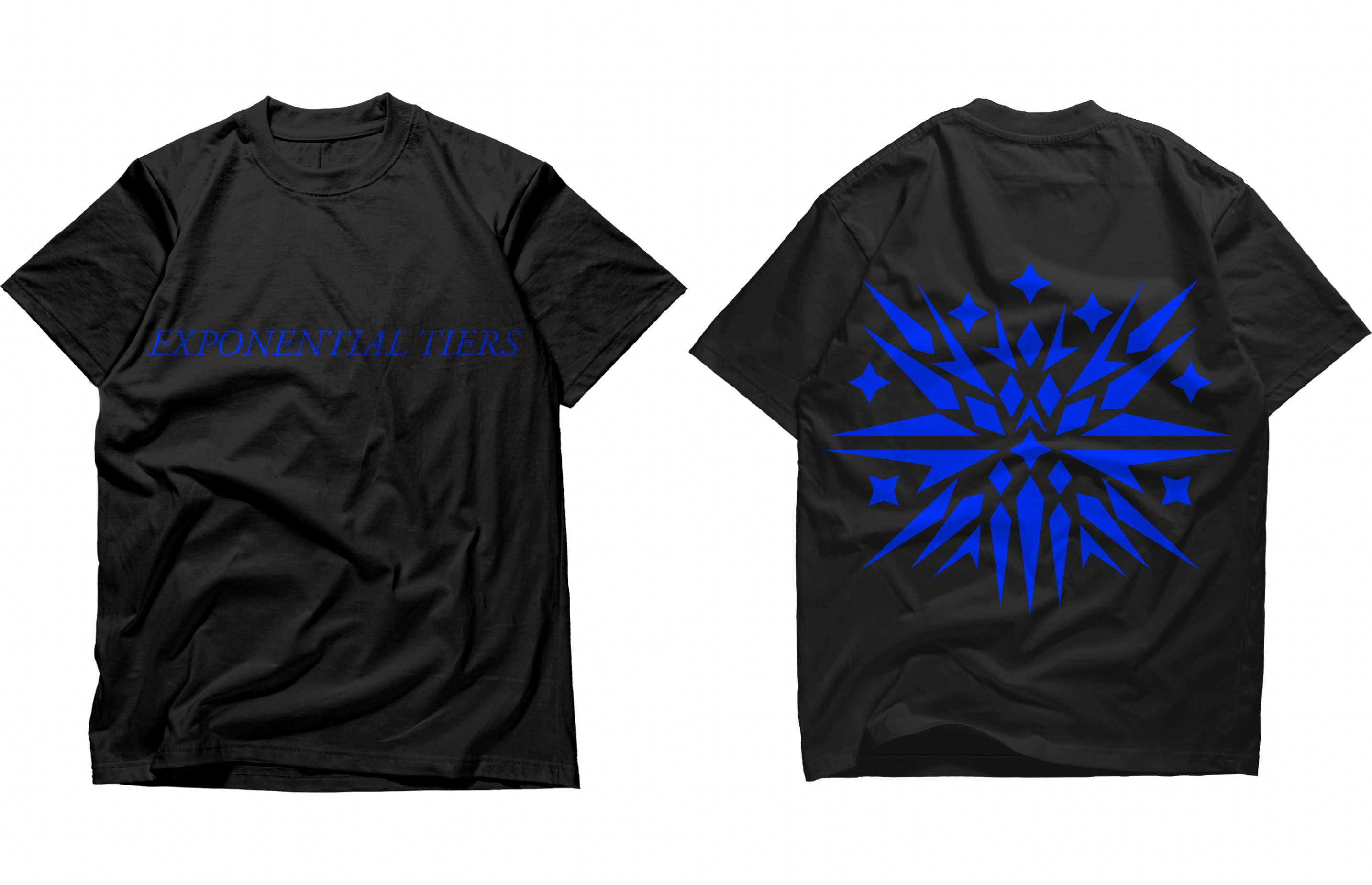 Type 3 Variant Signature Design Black T-Shirt