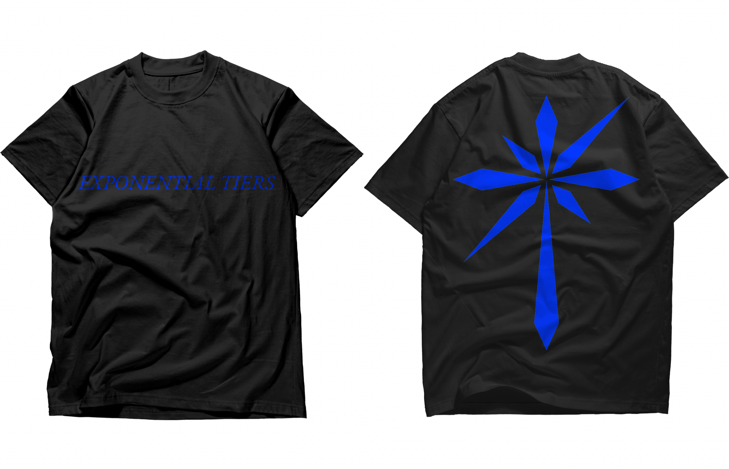 Type 1 Variant Signature Design Black T-Shirt