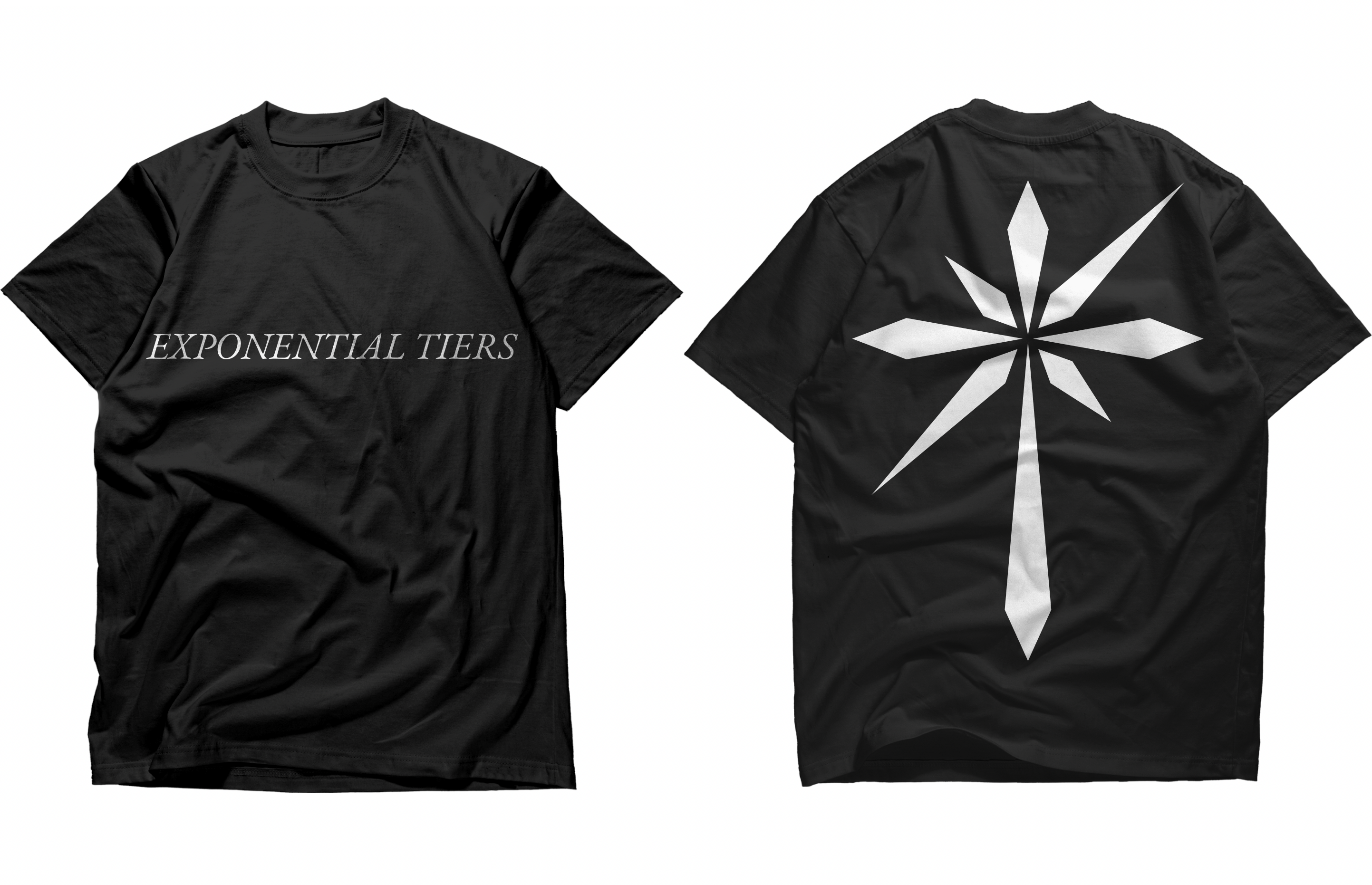 Type 1 Variant Signature Design Black T-Shirt